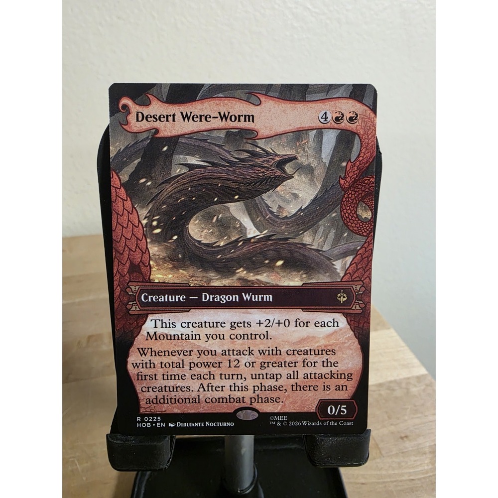 Desert Were-Worm (Showcase) R The Hobbit 225 NM Regular